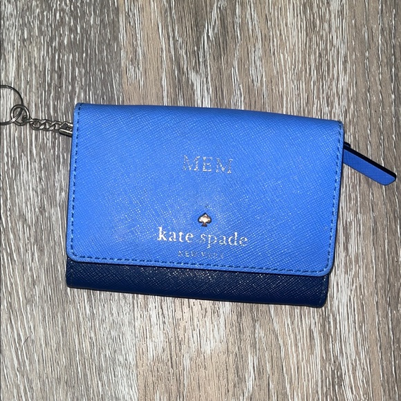 kate spade Handbags - Kate Spade Two-Tone Blue Wallet